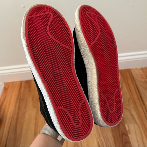 Nike Shearling Lined High Top Suede Sneakers - Picture 9 of 11